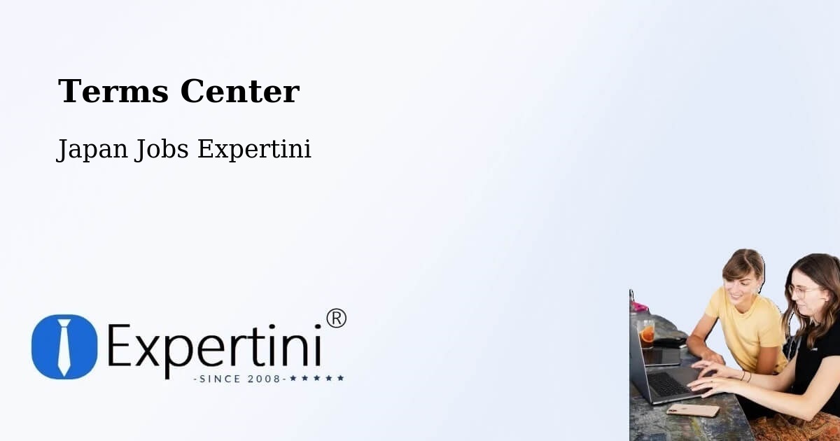 Terms of Service – Tsushima Shi - Japan Jobs Expertini